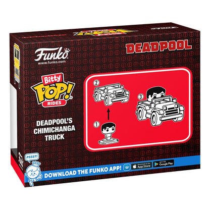Marvel POP! Rides Vinyl Figure Deadpool w/Chimichanga Truck 2,5 cm Funko POP Funko