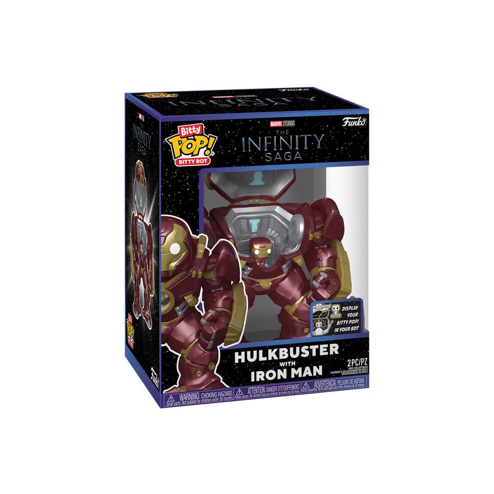 Marvel Bitty POP! Bots Figure Hulkbuster 11,7 cm Funko