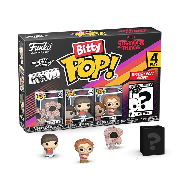 Stranger Things Bitty POP! Vinyl Figure 4-Pack Demogorgon 2,5 cm Funko
