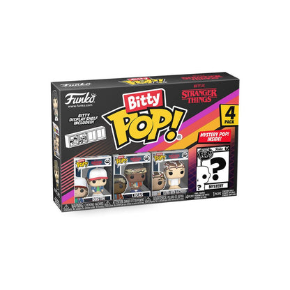 Stranger Things Bitty POP! Vinyl Figure 4-Pack Dustin 2,5 cm Funko