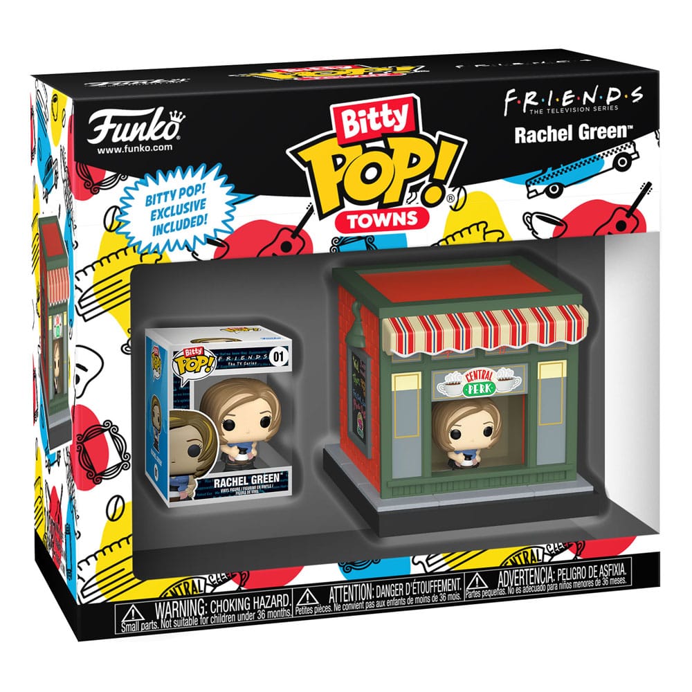 Friends Bitty POP! Town Vinyl Figure Rachel at Central Perks 2,5 cm Funko POP Funko
