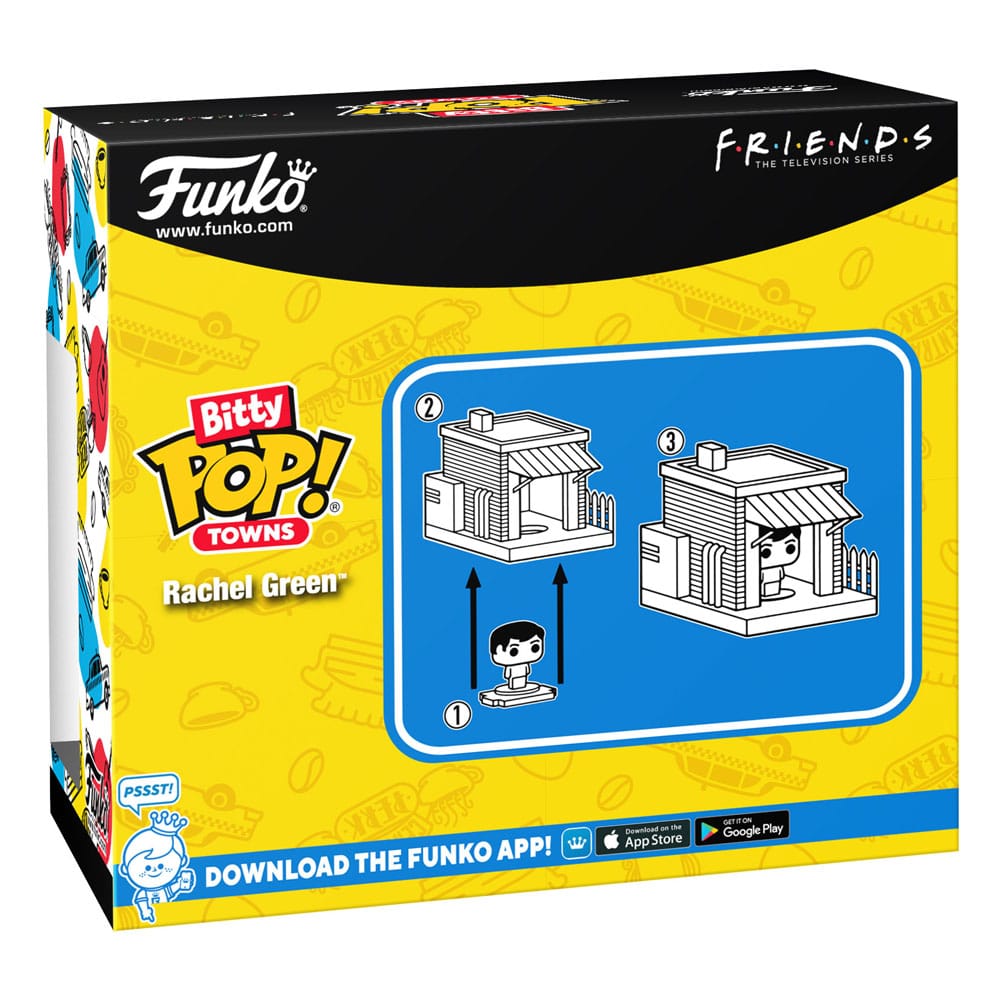 Friends Bitty POP! Town Vinyl Figure Rachel at Central Perks 2,5 cm Funko POP Funko