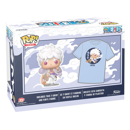 One Piece POP! & Tee Box Luffy Fifth Gear Size M