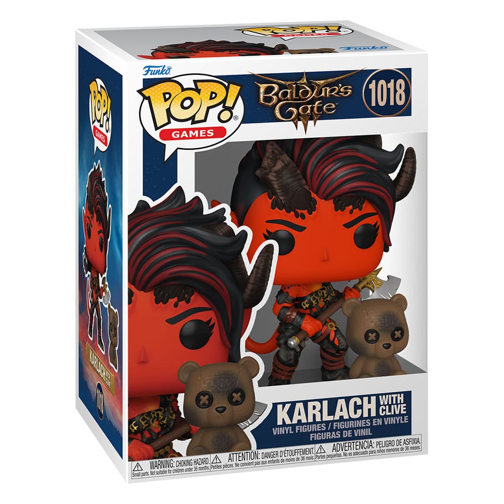 Baldur's Gate POP! & Buddy Vinyl Figure Karlach & Clive 9 cm Funko POP Funko