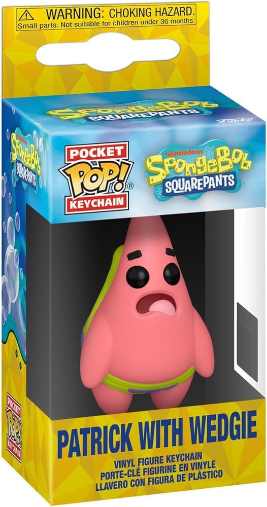 SpongeBob SquarePants POP! Vinyl Keychains 4 cm Patrick w/Wedgie Assortment (12) Funko