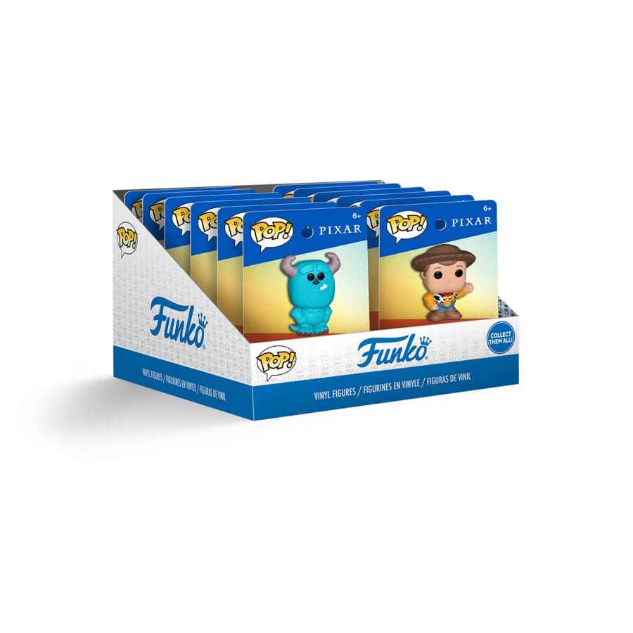 Pixar by Loungefly PVC Pins Blind Box Pixar Collection PDQ Display (12)
