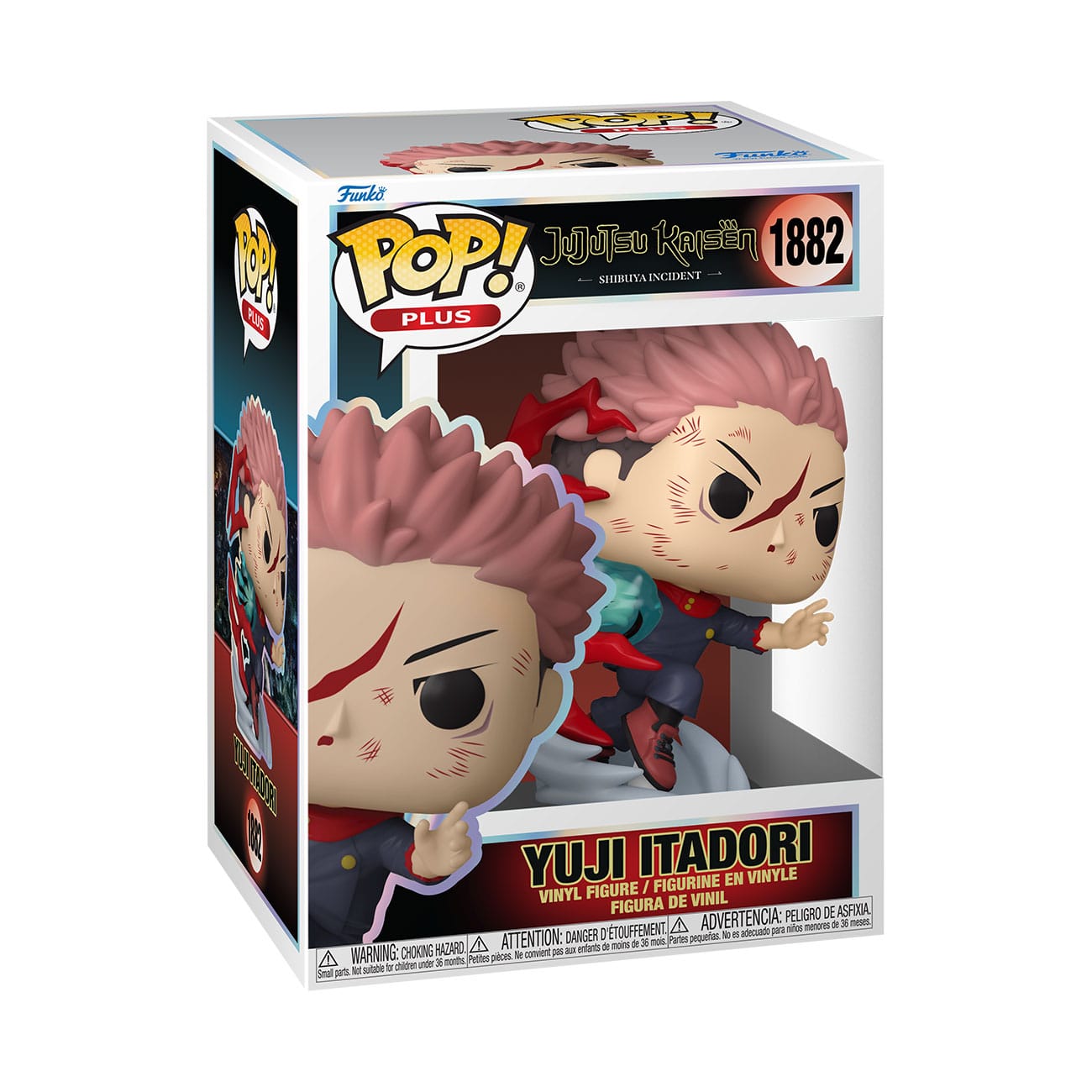 Jujutsu Kaisen POP! Plus Animation Vinyl Figures Yuji Itadori 9 cm Funko POP Funko