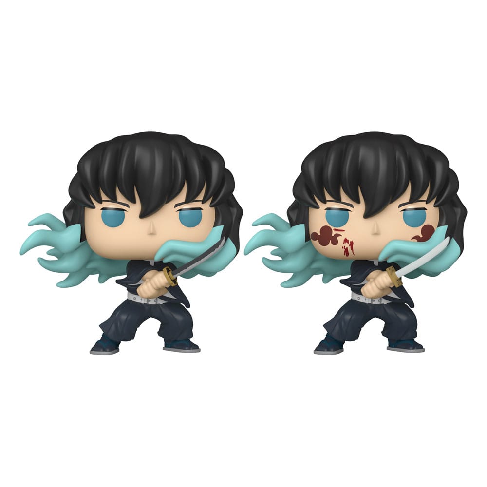 Demon Slayer: Kimetsu no Yaiba POP! Animation Vinyl Figure Muichiro (Attack) w/CH 9 cm Assortment (6) Funko