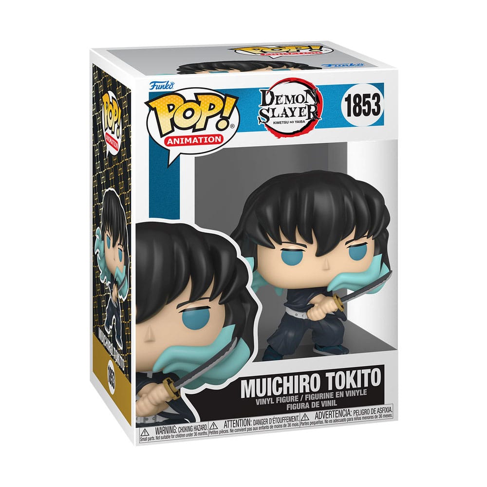 Demon Slayer: Kimetsu no Yaiba POP! Animation Vinyl Figure Muichiro (Attack) w/CH 9 cm Assortment (6) Funko