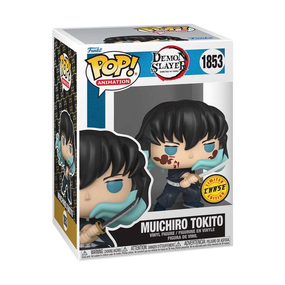 Demon Slayer: Kimetsu no Yaiba POP! Animation Vinyl Figure Muichiro (Attack) w/CH 9 cm Assortment (6) Funko