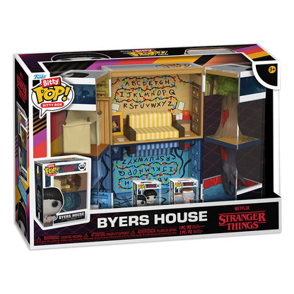 Stranger Things Bitty POP! Boxes Vinyl Figure Byers House Funko POP
