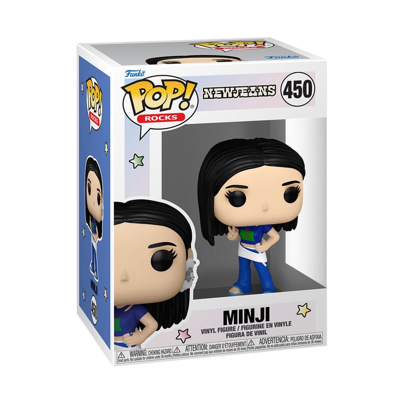 New Jeans POP! Rocks Vinyl Figure Minji 9 cm Funko