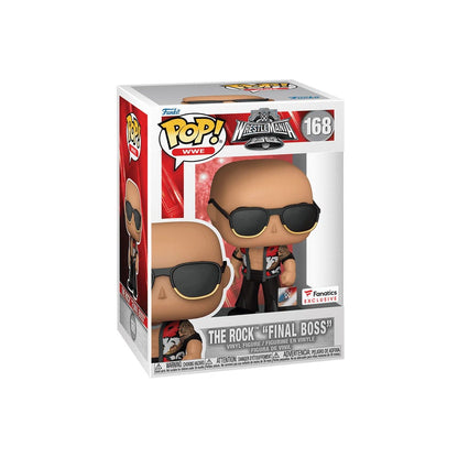 WWE POP! Vinyl Figure The Rock- Final Boss (WrestleMania 40) 9 cm Funko