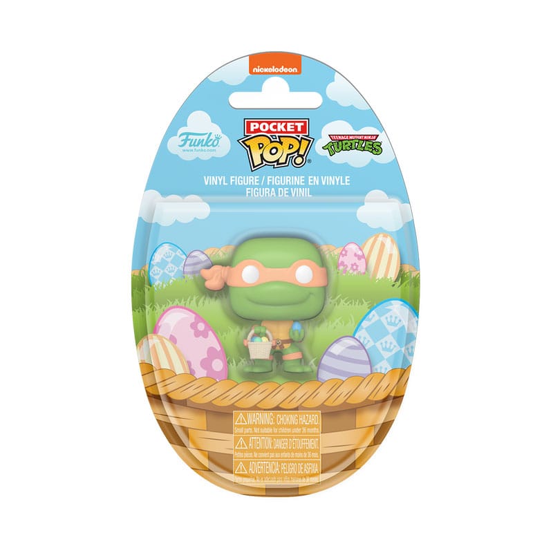Teenage Mutant Ninja Turtles Pocket POP! Vinyl Figure Easter Michelangelo 4 cm Display (16) Funko