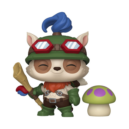 League of Legends POP!&Buddy Games Vinyl Figure Teemo w/Shroom 9 cm Funko POP - FanofThings.co.uk