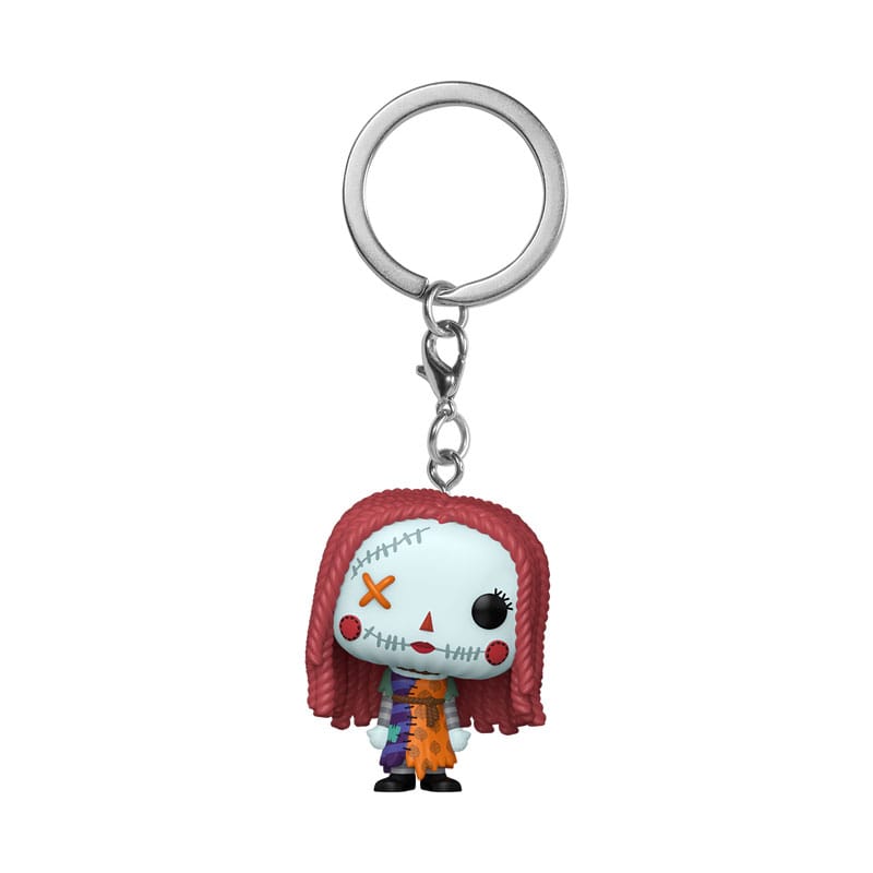 Nightmare before Christmas POP! Vinyl Keychains 4 cm Patchwork - Sally Display (12) Funko