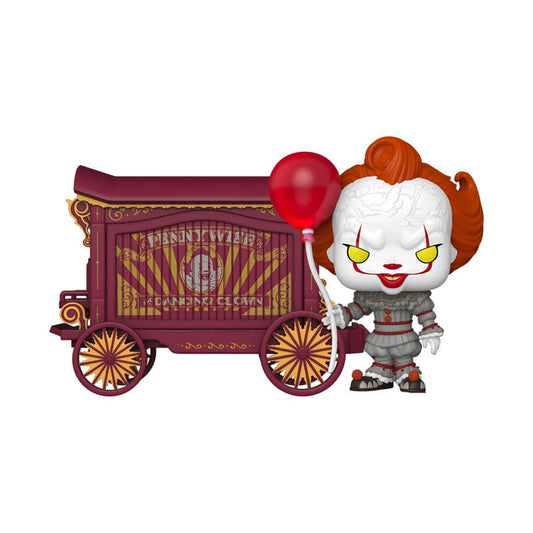 It-Welcome to Derry POP! Town Vinyl Figure Pennywise & Wagon 9 cm Funko POP - FanofThings.co.uk
