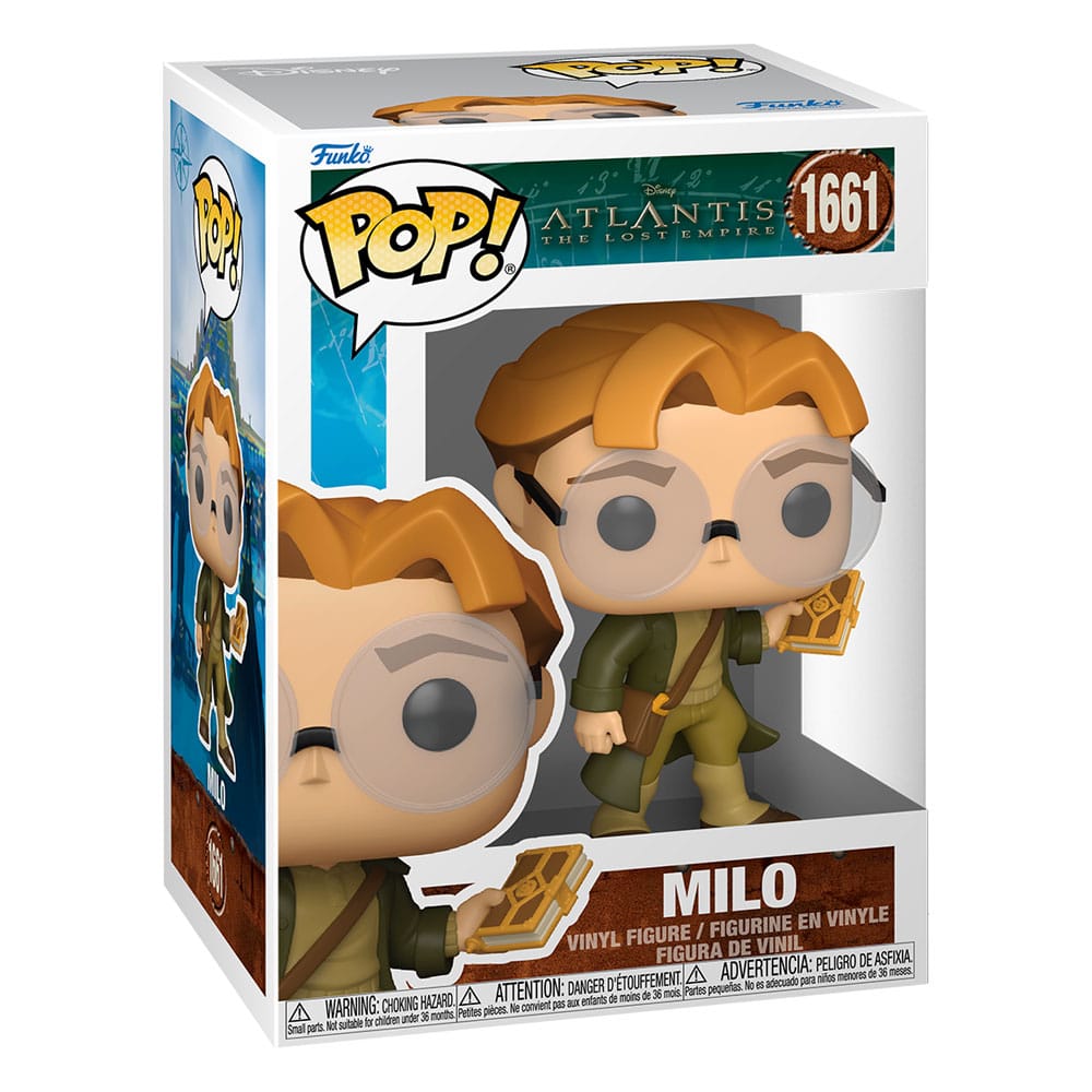 Atlantis: The Lost Empire POP! Vinyl Figure Milo 9 cm Funko