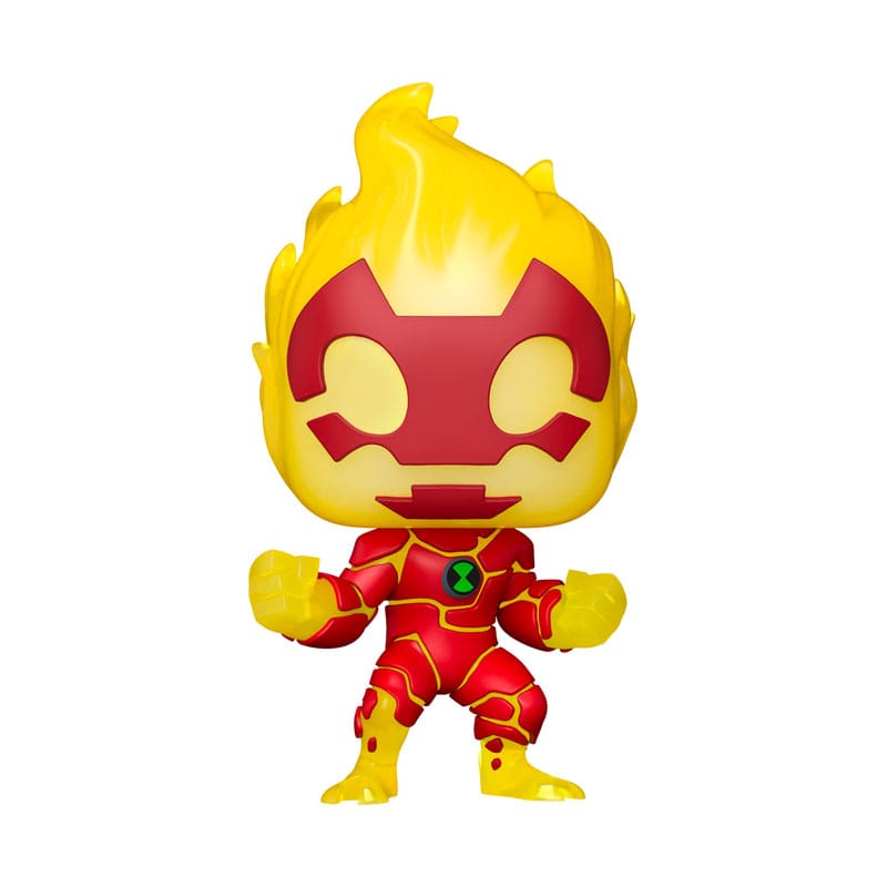 Ben 10 POP! TV Vinyl Figures Heatblast 9 cm Funko POP - FanofThings.co.uk