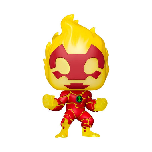 Ben 10 POP! TV Vinyl Figures Heatblast 9 cm Funko POP - FanofThings.co.uk