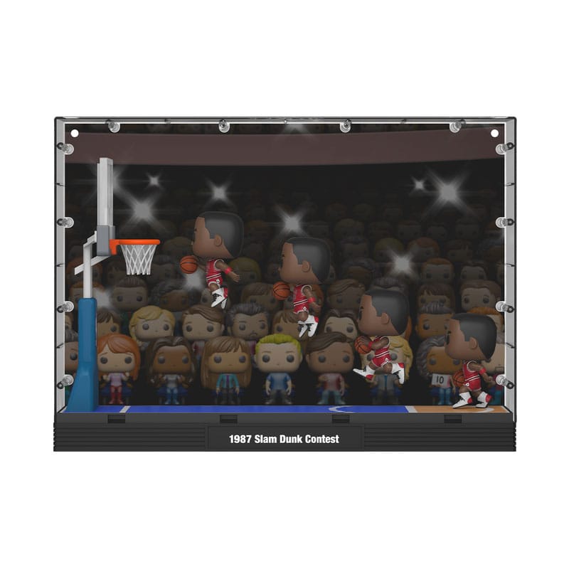 NBA POP Moments Deluxe Vinyl Figures Bulls-MJ('87 Dunk Contest) 9 cm Funko POP - FanofThings.co.uk