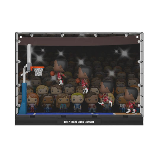 NBA POP Moments Deluxe Vinyl Figures Bulls-MJ('87 Dunk Contest) 9 cm Funko POP - FanofThings.co.uk