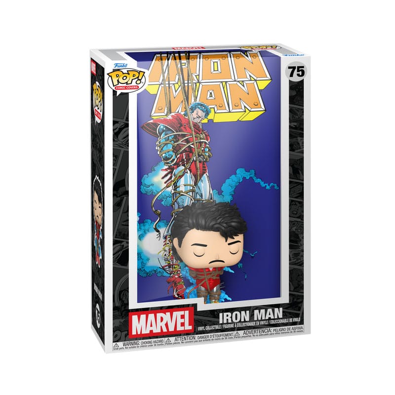 Marvel POP! Comic Cover Vinyl Figure IronMan'68 9 cm Funko