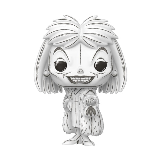Disney POP! Vinyl Figure Sketched- Cruella De Vil 9 cm Funko POP - FanofThings.co.uk