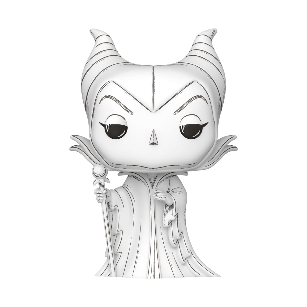 Disney POP! Vinyl Figure Sketched- Maleficent 9 cm Funko POP - FanofThings.co.uk