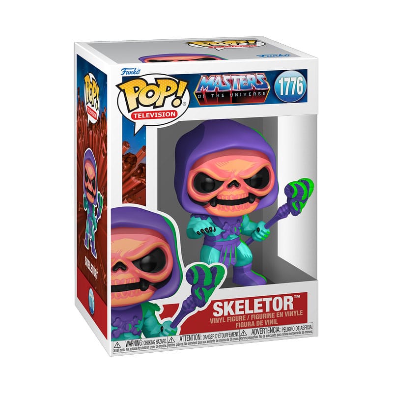 Masters of the Universe POP! Television Vinyl Figure Skeletor (Comic Deco) 9 cm Funko