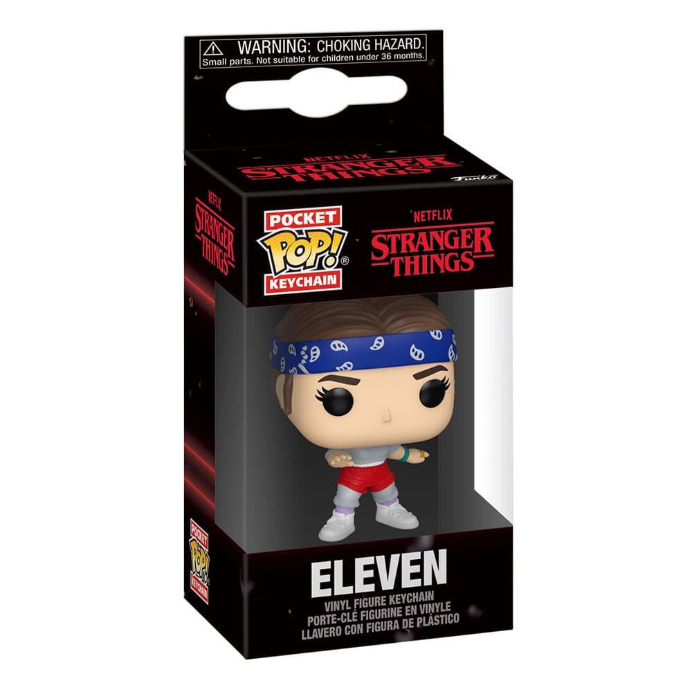 Stranger Things POP! Vinyl Keychains 4 cm Eleven with Bandana Display (12) Funko