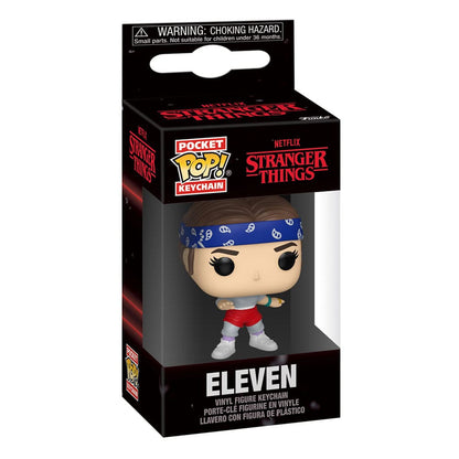 Stranger Things POP! Vinyl Keychains 4 cm Eleven with Bandana Display (12) Funko