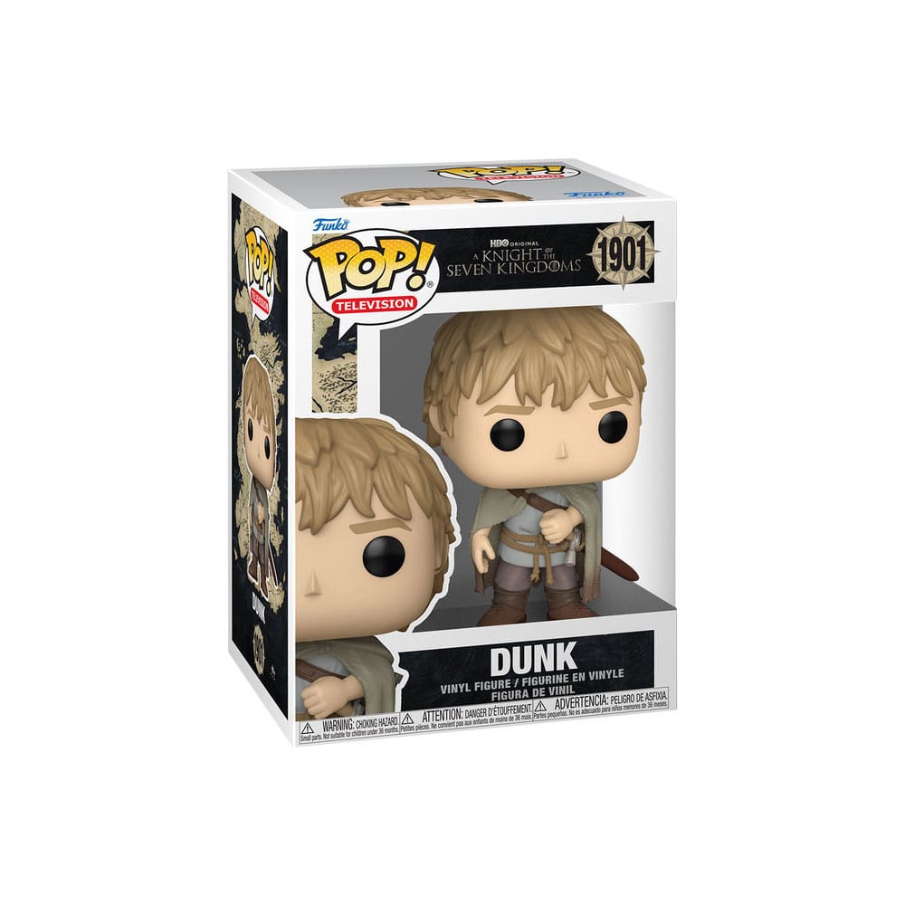 A Knight of the Seven Kingdoms POP! TV Vinyl Figures Dunk w/Chase 9 cm Assortment (6) Funko