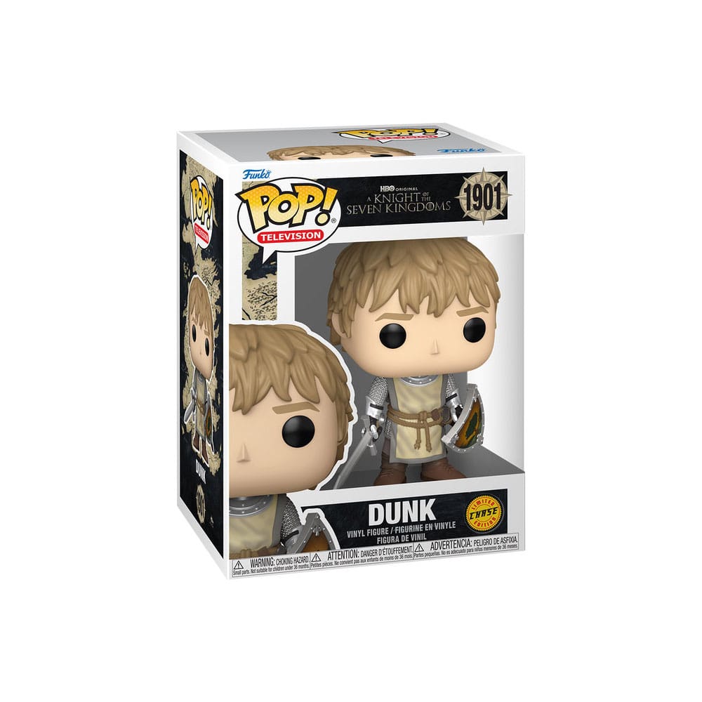 A Knight of the Seven Kingdoms POP! TV Vinyl Figures Dunk w/Chase 9 cm Assortment (6) Funko