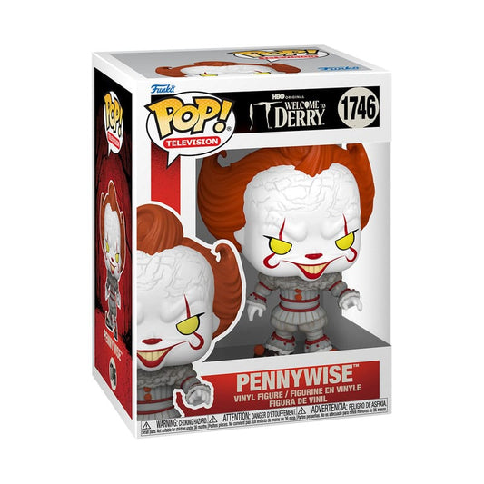 It-Welcome to Derry POP! Plus Vinyl Figure Pennywise the Dancing Clown 9 cm Funko POP - FanofThings.co.uk