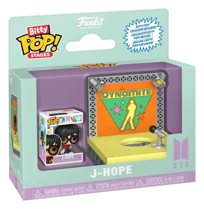 BTS Bitty POP! Stages Vinyl Figure J-Hope (Dynamite) 2,5 cm Funko