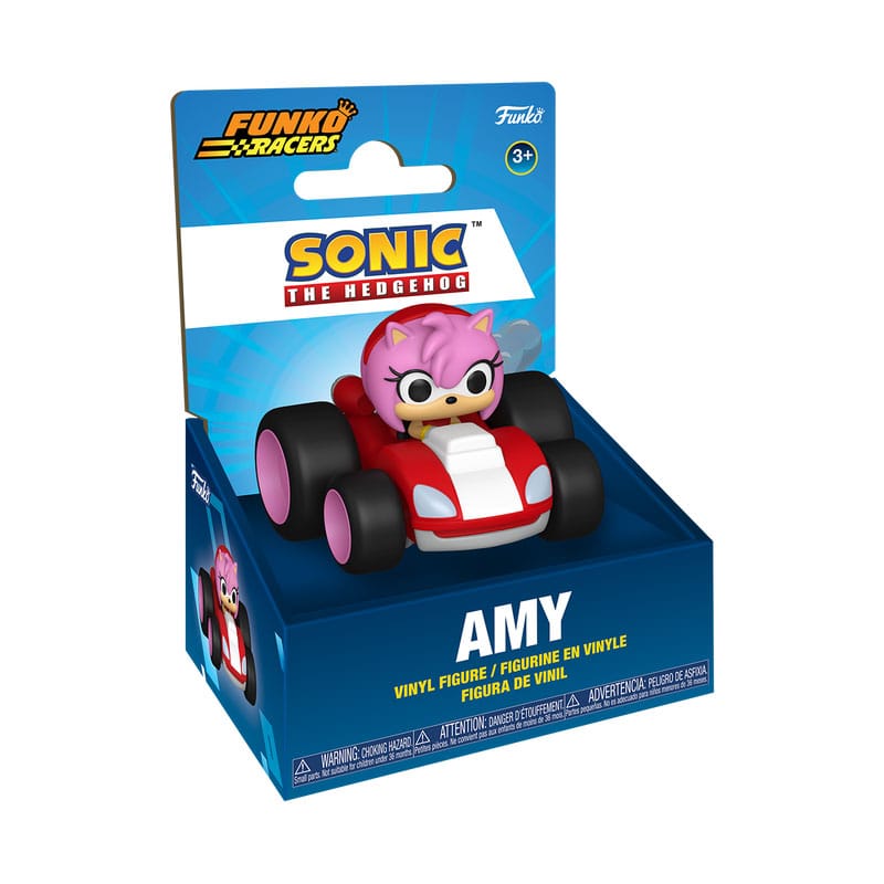 Sonic The Hedgehog Super Racers Diecast Figure Amy Rose 5 cm Funko POP - FanofThings.co.uk
