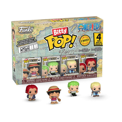 One Piece Bitty POP! Vinyl Figure 4-Pack Luffy 2,5 cm Funko POP - FanofThings.co.uk