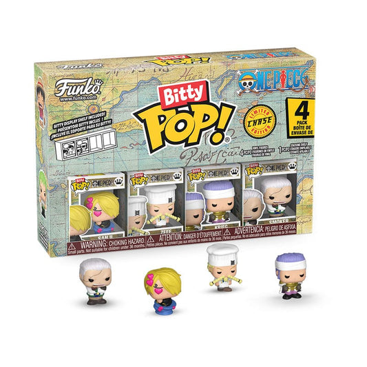 One Piece Bitty POP! Vinyl Figure 4-Pack Sanji 2,5 cm Funko POP - FanofThings.co.uk