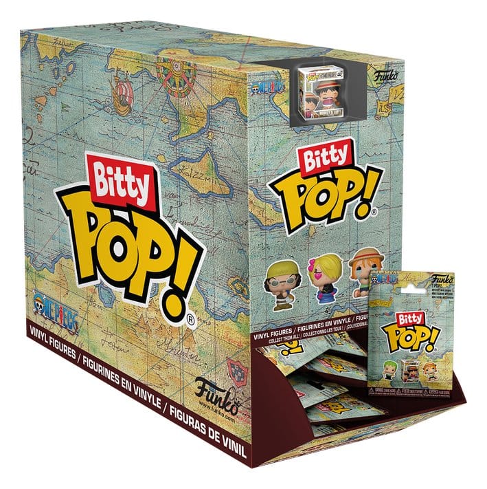 One Piece Bitty POP! Vinyl Figure Display (32) PDQ 2,5 cm Funko
