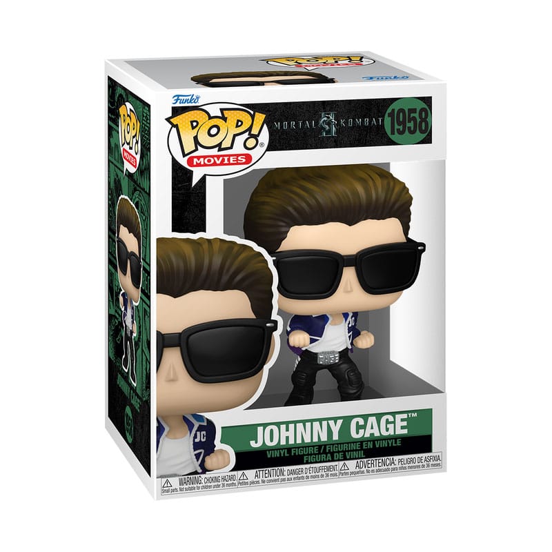 Mortal Kombat II (2026) POP! Games Vinyl Figure Johnny Cage 9 cm Funko