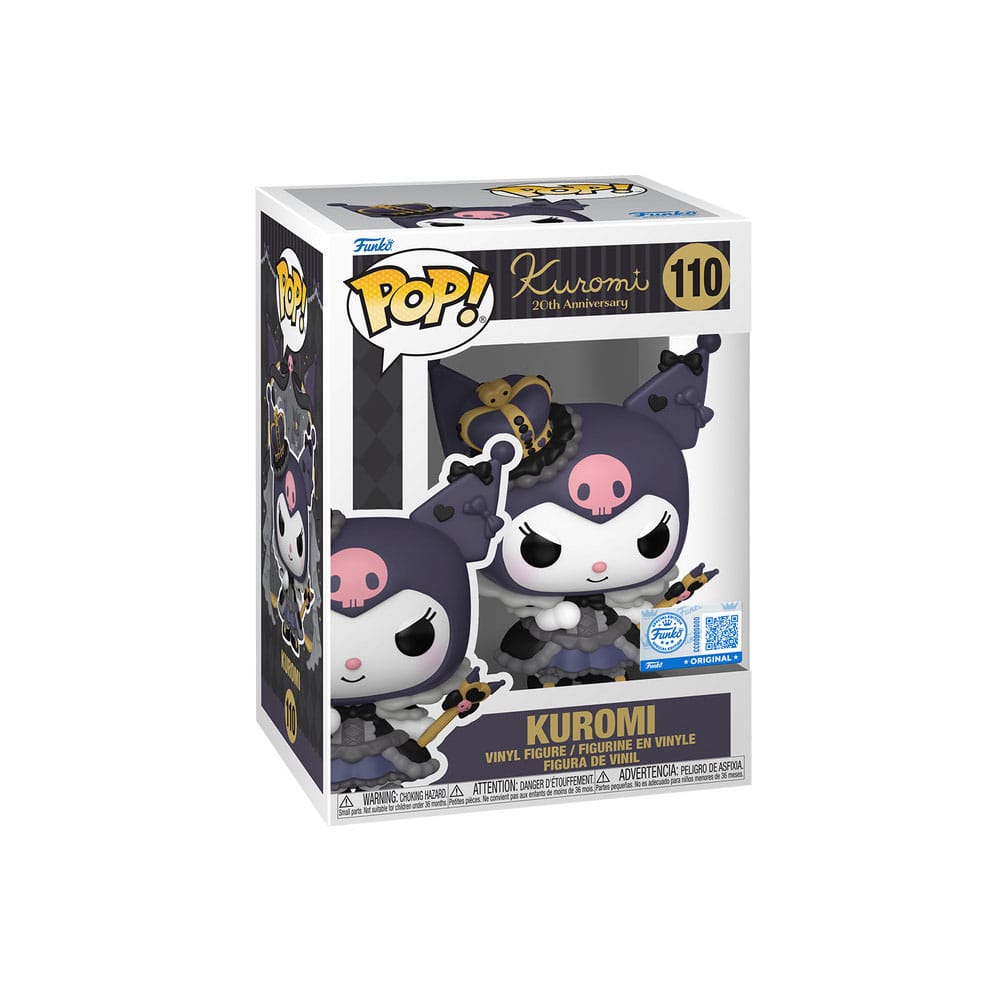 Hello Kitty & Friends POP! Sanrio Vinyl Figure Royal Kuromi with Chase Exclusive Edition 9 cm Assortment (6)