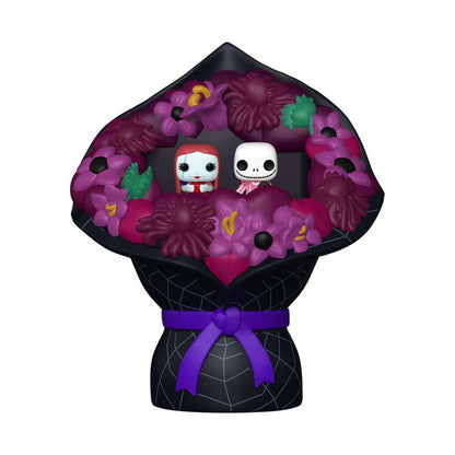 The Nightmare Before Christmas Bitty POP! Bouquet Vinyl Figure 2-Pack Sally & Jack Skellington (Valentine) 4 cm Funko