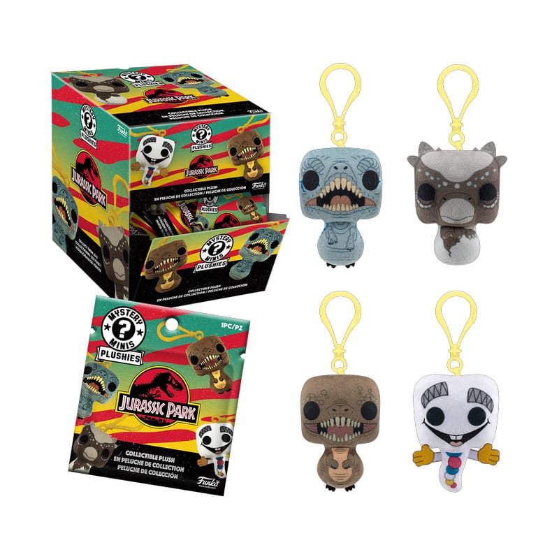 Jurassic Park Plush Keychain 5 cm Jurassic Park Funko