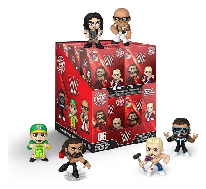 WWE Mini Figures PDQ 5 cm Display (12) Funko