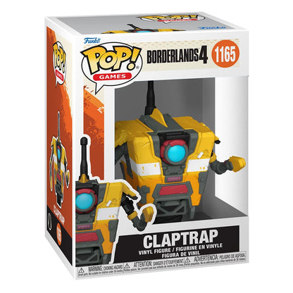 Borderlands 4 POP! Games Vinyl Figure Claptrap 9 cm Funko