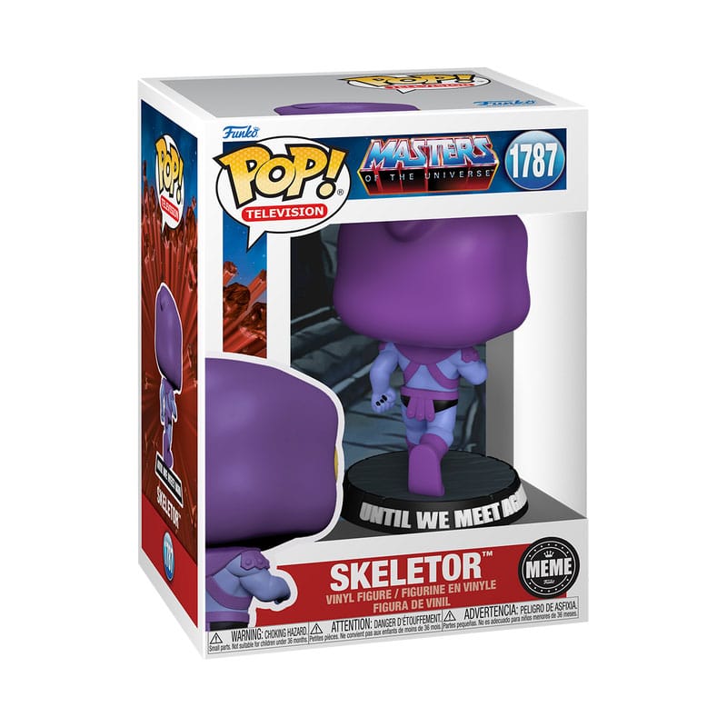 Masters of the Universe POP! Animation Vinyl Figure Meme - Skeletor Running Away 9 cm Funko