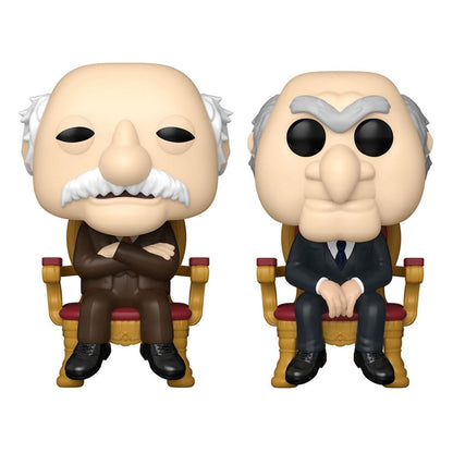 The Muppets POP! Television Vinyl Figures 2-Pack Waldorf & Statler 9 cm Funko