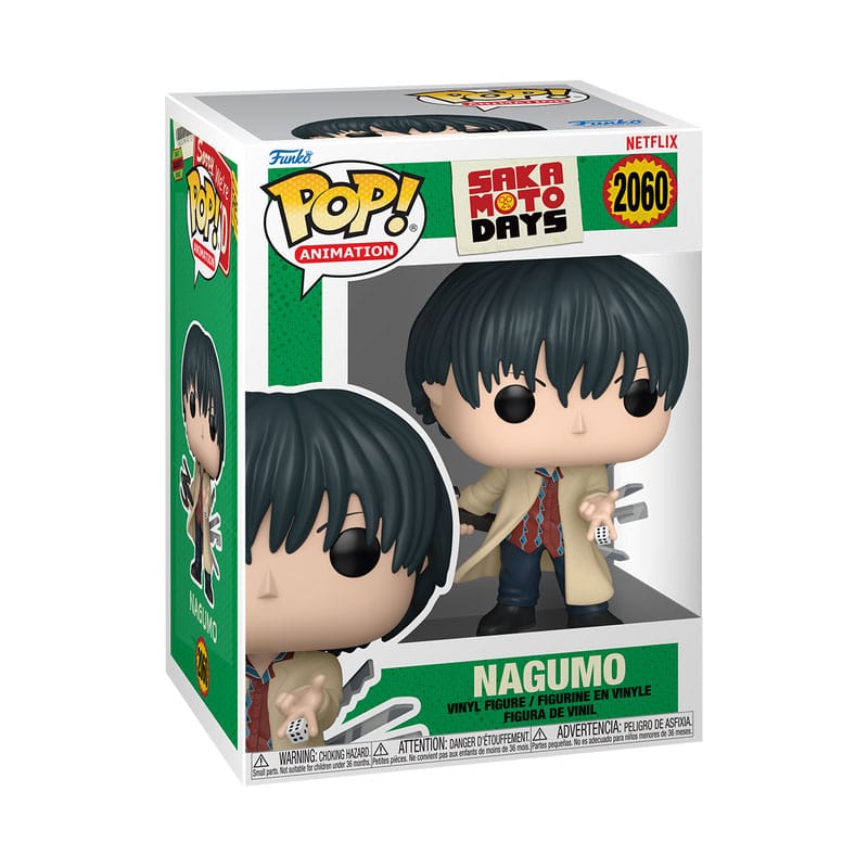 Sakamoto Days POP! Animation Vinyl Figures Saka Days- Yoichi Nagumo 9 cm