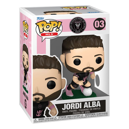MLS POP! Sports Vinyl Figure Inter Miami- Jordi Alba(away) 9 cm Funko POP